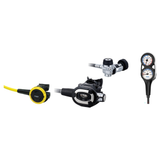 Tusa Complete Regulator Set – RS-681 Regulator + SS-0001 Octopus + 3-Gauge Console — includes Tusa RS-681 Regulator, Tusa Sa…