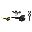 Tusa Complete Regulator Set – RS-790 Yoke Regulator + SS-0001 Octopus + 3-Gauge Console