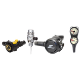 Zeagle Complete Regulator Set – Envoy/RaZor II Regulator + Octo Z II + 2-Gauge Console — includes Zeagle Envoy/RaZor II, Zea…