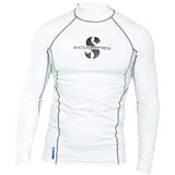 Scubapro Black T Flex Mens, Long Sleeve (UPF80)-White-XL-
