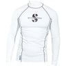 Scubapro Black T Flex Mens, Long Sleeve (UPF80)-White-XL-