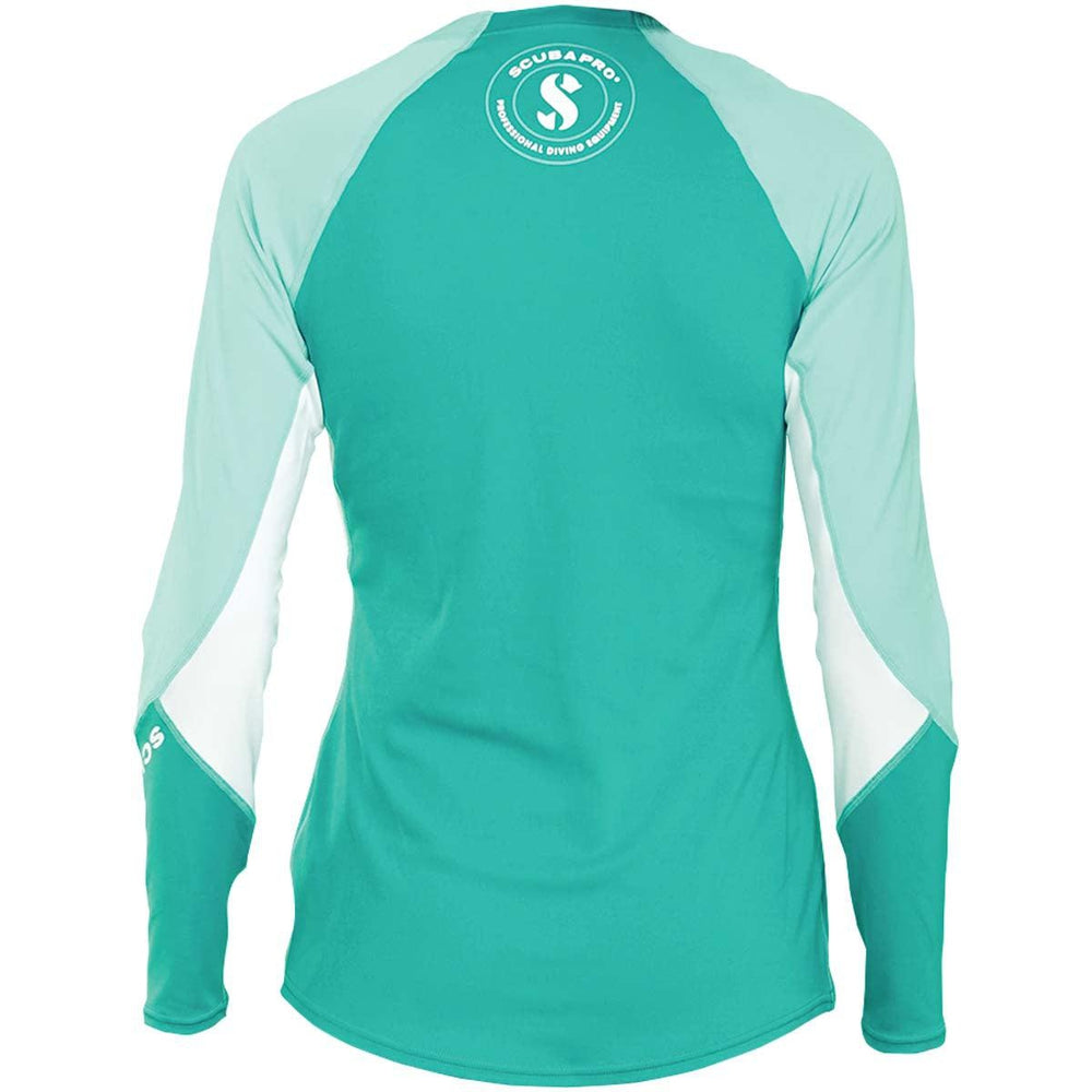 Used ScubaPro Rash Guard Womens, C - Flow, Long Sleeve (UPF50)