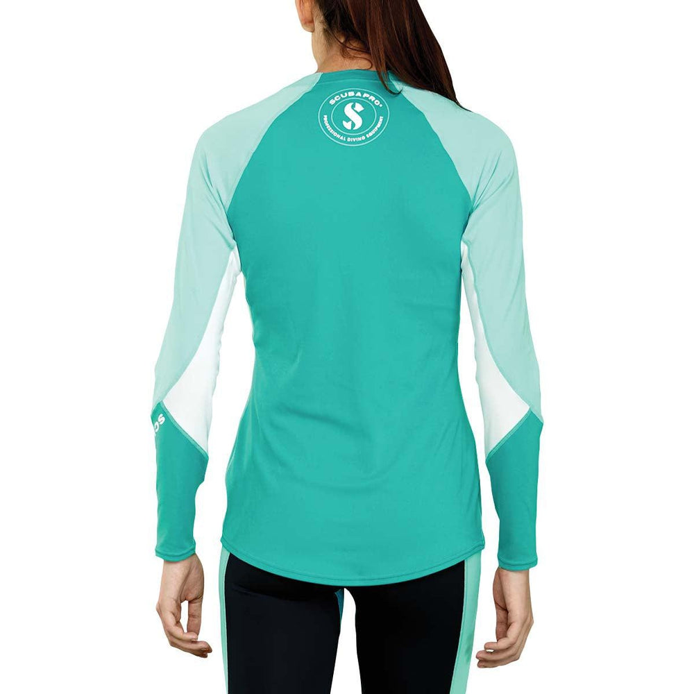 Used ScubaPro Rash Guard Womens, C - Flow, Long Sleeve (UPF50)