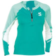 Scubapro Channel Flow Long Sleeve Rash Guard - Womens-Teal-XS-