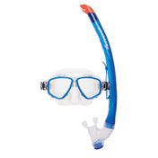 Scubapro Ecco Mask w/ Snorkel Snorkeling Combo-Blue-
