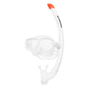 Scubapro Ecco Mask w/ Snorkel Snorkeling Combo-White-