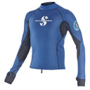 Scubapro Everflex 1.5mm Long Sleeve Mens Top Scuba Diving Wetsuit-Aegean(Blue)-S-