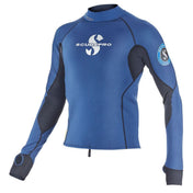 Scubapro Everflex 1.5mm Long Sleeve Mens Top Scuba Diving Wetsuit-Aegean(Blue)-S-