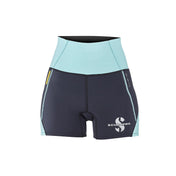 Scubapro Everflex 1.5mm Womens Scuba Diving Shorts-Caribbean(Teal)-XS-
