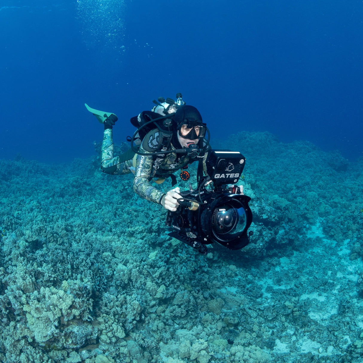 Scubapro Everflex 3/2mm Men's Camo Green-