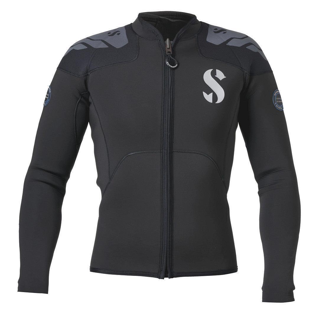 Scubapro Everflex Yulex Hoodless Vest 3mm Long Sleeve Men's-