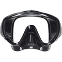 Scubapro Flux Low-Volume Single Lens Scuba Diving Mask-Black-Black-