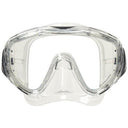 Scubapro Flux Low-Volume Single Lens Scuba Diving Mask-Clear-Clear-