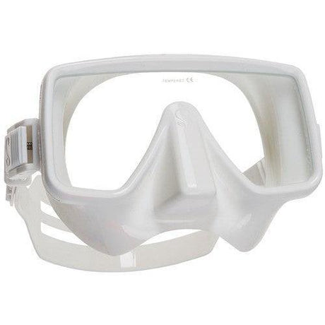 Scubapro Frameless Single Lens Scuba Diving Mask-White-