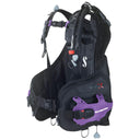 Scubapro Hydros X Balanced Inflator Men's with Color Kit Installed-Purple-Small-
