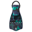 Scubapro Jet w/ Spring Heel Strap Scuba Diving Fin-Dark Blue Camo-M-