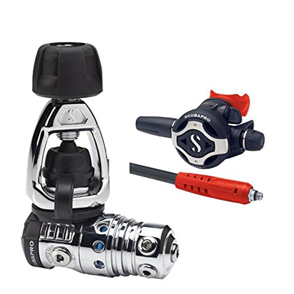 Scubapro MK25 EVO YOKE INT S620Ti Dive Regulator with Mouthpiece Hose Protector