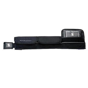 Scubapro Nylon Weight Pocket Belt - Black with Black Nylon Buckle-S / 26"-34"-