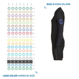 Scubapro Oneflex Steamer Caribbean Shorty 3mm Long Sleeve Wetsuit-