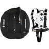Scubapro S-TEK Donut Wing 60 + S-TEK Pro Harness SS + Back Shoulder Waist Pad Armygreen-White-