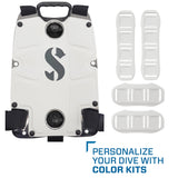 Scubapro S-TEK Donut Wing + S-TEK Pro Harness SS + Back Shoulder Waist Pad-