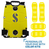 Scubapro S-TEK Donut Wing + S-TEK Pro Harness SS + Back Shoulder Waist Pad-