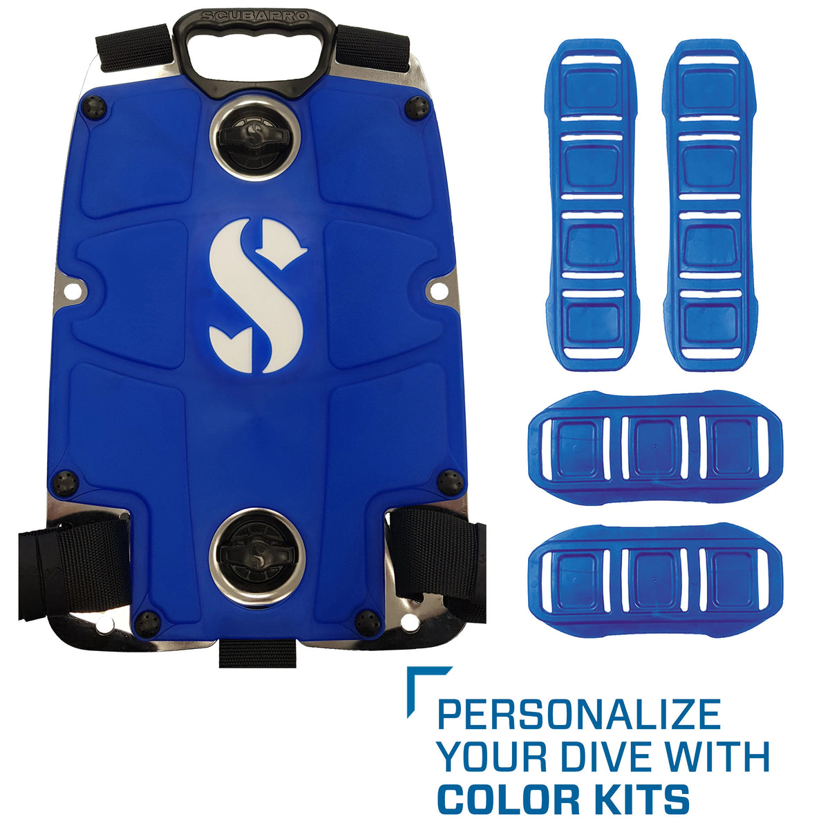 Scubapro S-TEK Donut Wing + S-TEK Pro Harness SS + Back Shoulder Waist Pad-