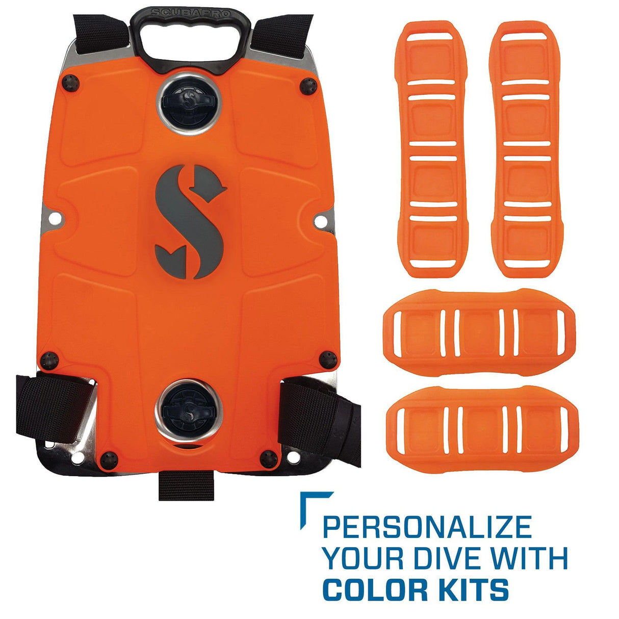 Scubapro S-TEK Donut Wing + S-TEK Pro Harness SS + Back Shoulder Waist Pad-