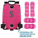 Scubapro S-TEK Donut Wing + S-TEK Pro Harness SS + Back Shoulder Waist Pad-