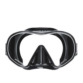 Scubapro Solo Low-Volume Frameless Scuba Diving Mask-Black/White-