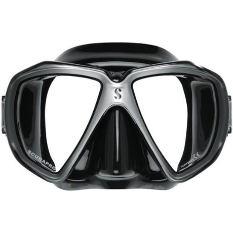 Scubapro Spectra Dive Mask-Black/Silver-Black Skirt-
