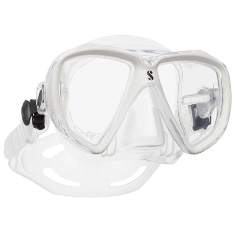 Scubapro Spectra Dive Mask-White-Clear Skirt-