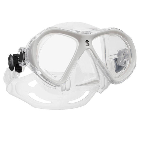 Scubapro Spectra Mini Dive Mask-White-Clear Skirt-