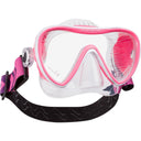 Scubapro Synergy 2 Trufit Scuba Diving Mask w/ Comfort Strap-Clear/Pinkw/comfortstrap-Clear-