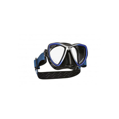 Scubapro Synergy Mini Dive Mask W Comfort Strap-Blue/Silver-Black-