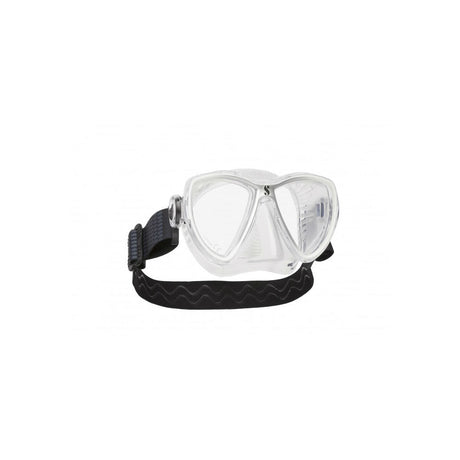 Scubapro Synergy Mini Dive Mask W Comfort Strap-White/Silver-Clear-