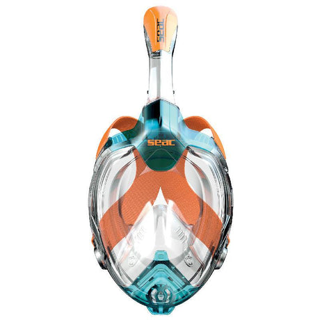 Seac Libera Full Face Mask-Blue Clear/Orange