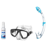 Seac Mask + Snorkel Package – Extreme 50 Years Mask + Tribe Dry Snorkel + Free Mask Defog Spray — includes Seac Mask Extreme…