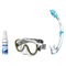 Seac Mask + Snorkel Package – Natua Mask + Tribe Dry Snorkel + Free Mask Defog Spray — Clear Yellow, Seac Tribe Dry Scuba Di…