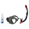 Seac Mask + Snorkel Package – Wild Anti-Fog Dual Lens Mask + Reverse Dry Snorkel + Free Mask Defog Spray — Green, Seac Rever…