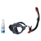 Seac Mask + Snorkel Package – Wild Anti-Fog Dual Lens Mask + Reverse Dry Snorkel + Free Mask Defog Spray — Blue, Seac Revers…