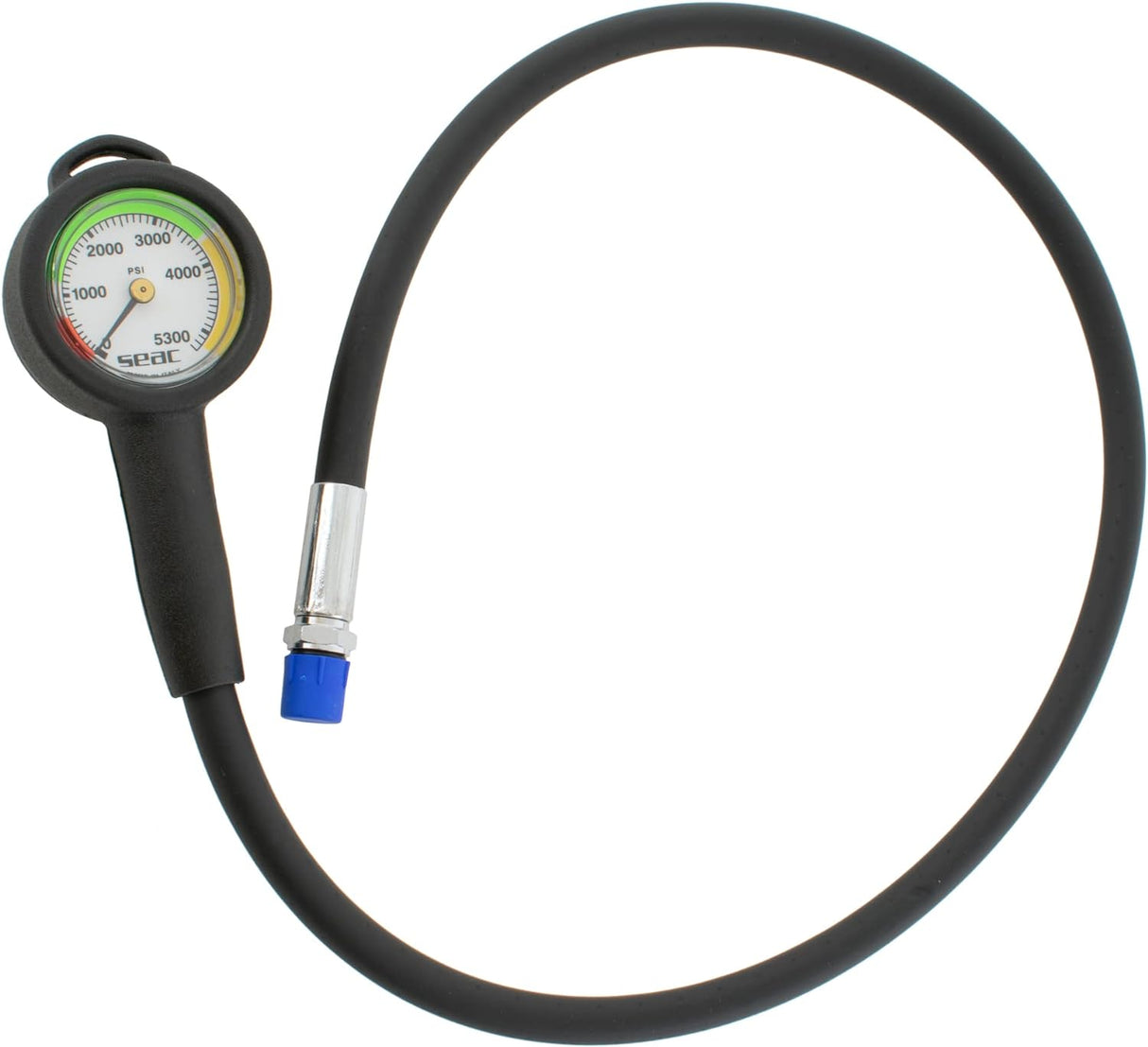 Seac SPG Compact Pressure Gauge-Black/Red-
