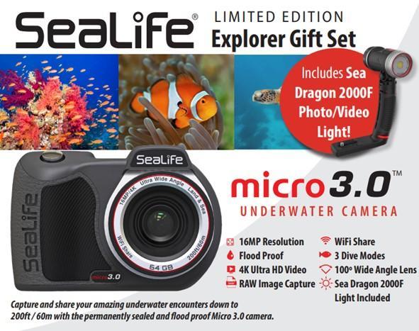 Sealife Micro 3.0 Limited Edition Explorer Set-
