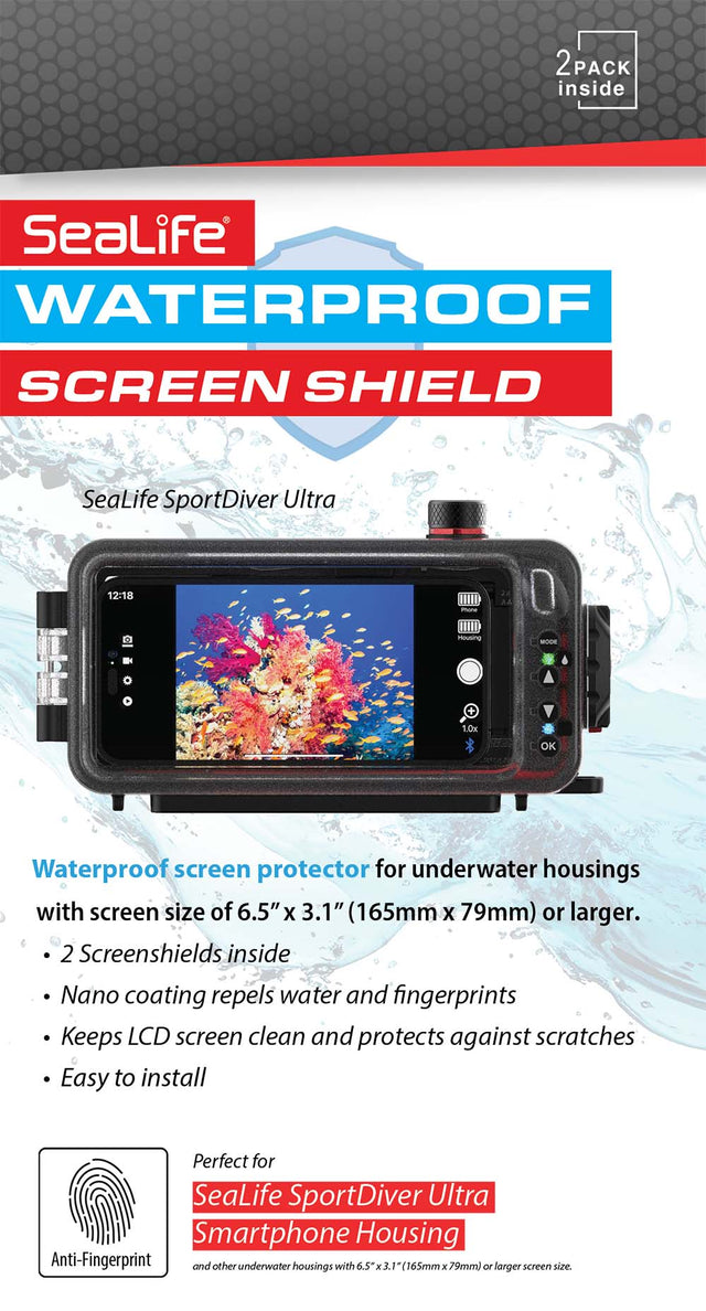 SeaLife Screen Shield for SportDiver ULTRA Housing (2-pk)-