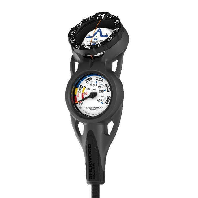 Sherwood 2 Gauge Nav Console (Pg/Compass) Rubber Hose-