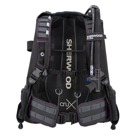 Sherwood Diving Crux BCD Buoyancy Compensator Style #40-Magenta-S-No Gemini