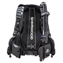 Sherwood Diving Crux BCD Buoyancy Compensator Style #50-Black-S-No Gemini
