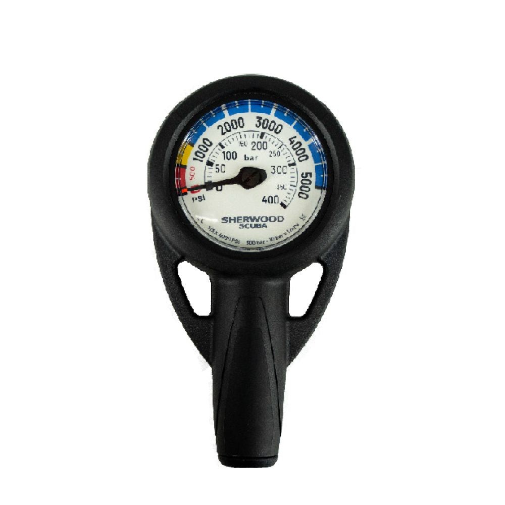 Sherwood Pressure Gauge Assembly Flex Hose Gauges – DiveCatalog.com