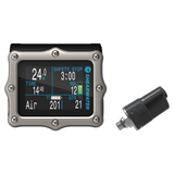 Shearwater Perdix 2 Ti Dive Computer + Swift Transmitter Package — Silver
