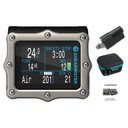 Shearwater Perdix 2 Ti Dive Computer + Swift Transmitter + EVA Travel Case + Screen Protectors Package — Silver